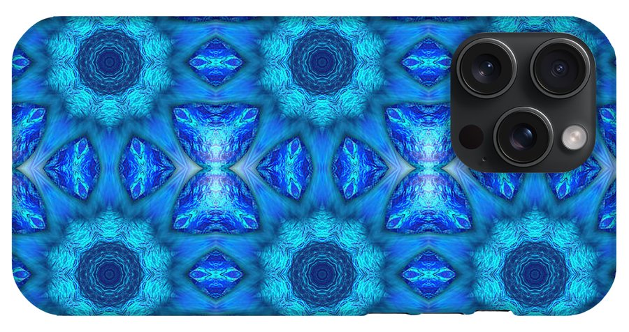 Blue Ocean Kaleidoscope - Phone Case