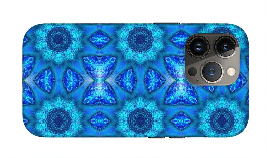 Blue Ocean Kaleidoscope - Phone Case