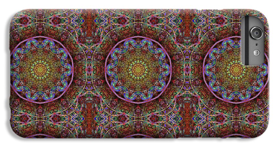 Blue Pink Windy Kaleidoscope - Phone Case
