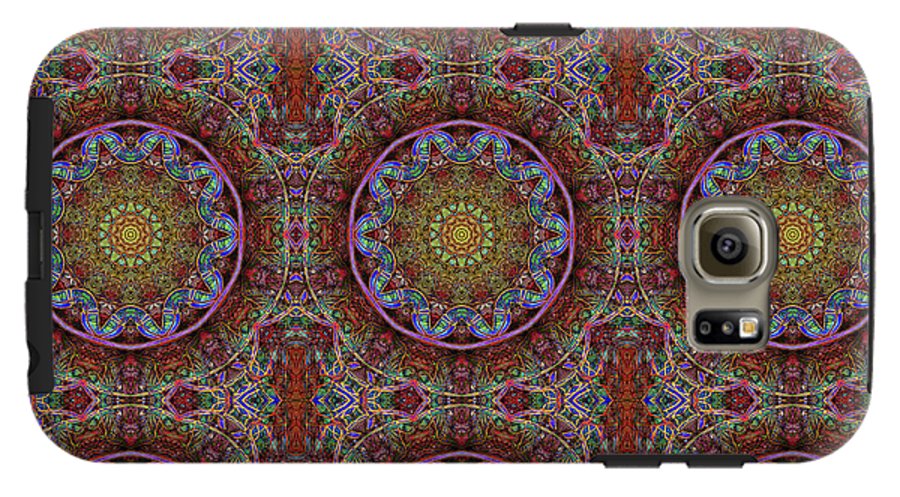 Blue Pink Windy Kaleidoscope - Phone Case