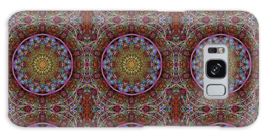 Blue Pink Windy Kaleidoscope - Phone Case