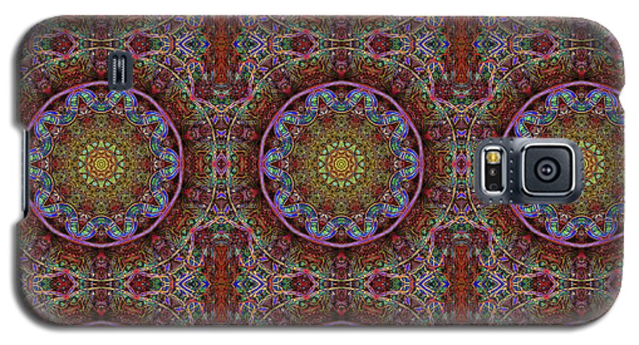 Blue Pink Windy Kaleidoscope - Phone Case
