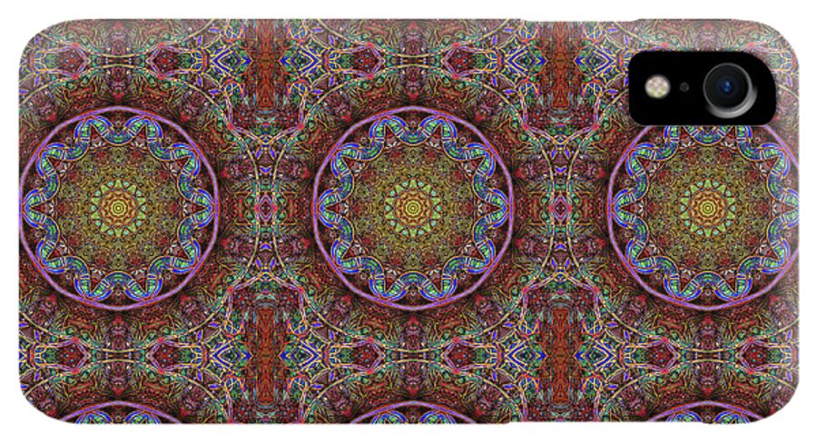 Blue Pink Windy Kaleidoscope - Phone Case