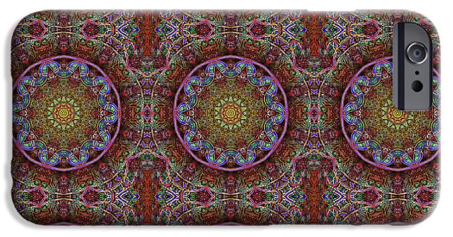 Blue Pink Windy Kaleidoscope - Phone Case