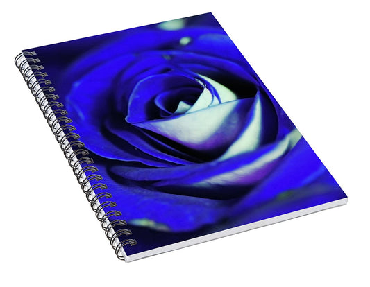 Blue Rose - Spiral Notebook
