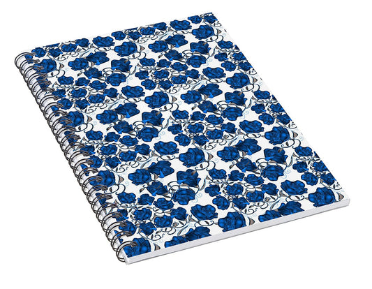 Blue Roses - Spiral Notebook
