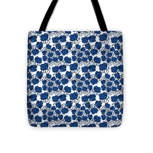 Blue Roses - Tote Bag
