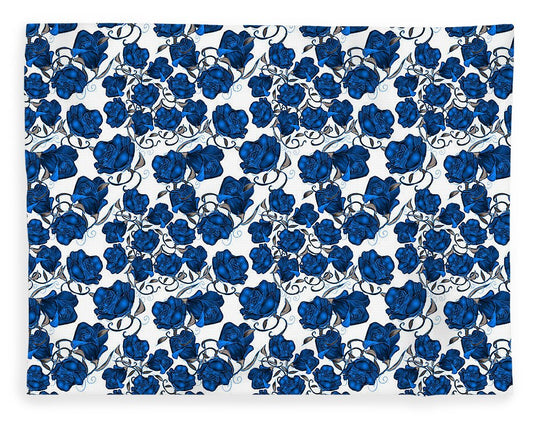 Blue Roses - Blanket