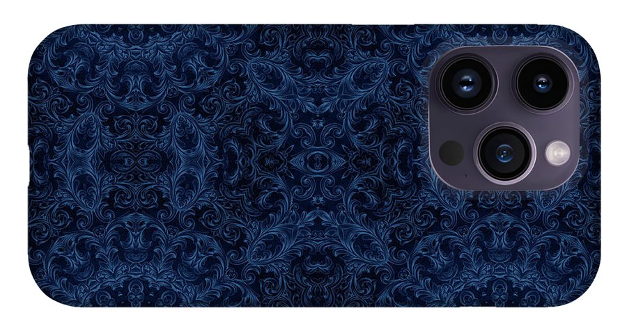 Blue Velvet Kaleidoscope - Phone Case