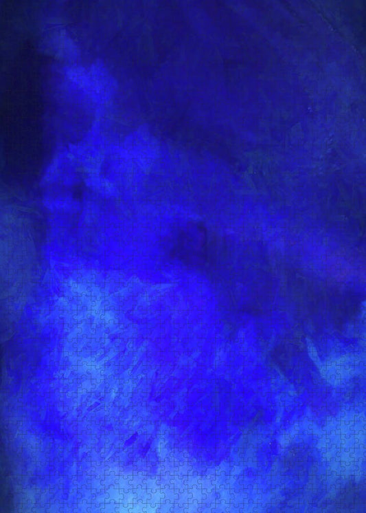 Blue Watercolor - Puzzle