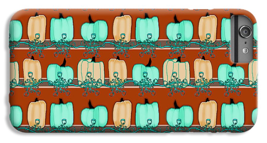 Bluegreen pumpkins - Phone Case