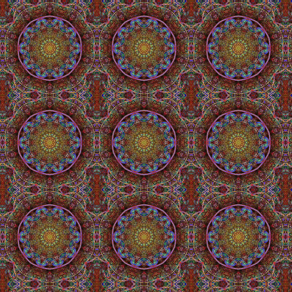 Blue Pink Windy Kaleidoscope Digital Image Download