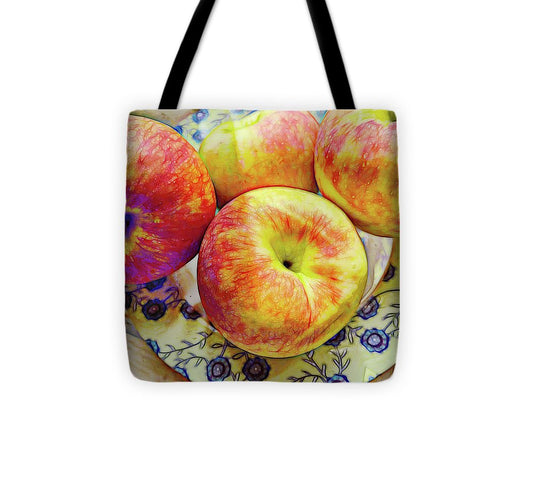 Bowl Of Apples - Tote Bag