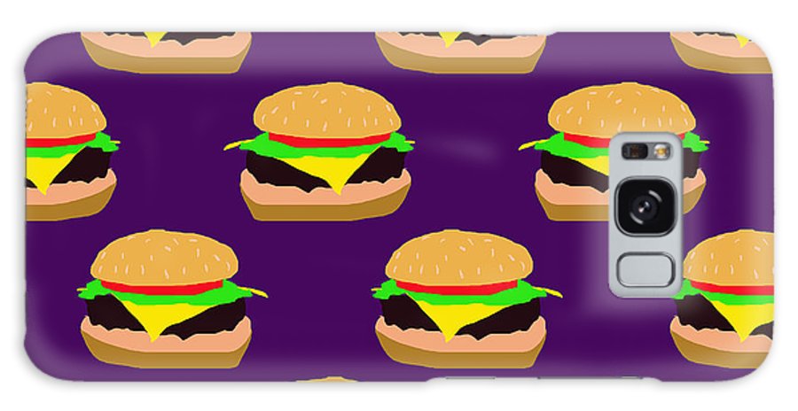 Burger Pattern - Phone Case