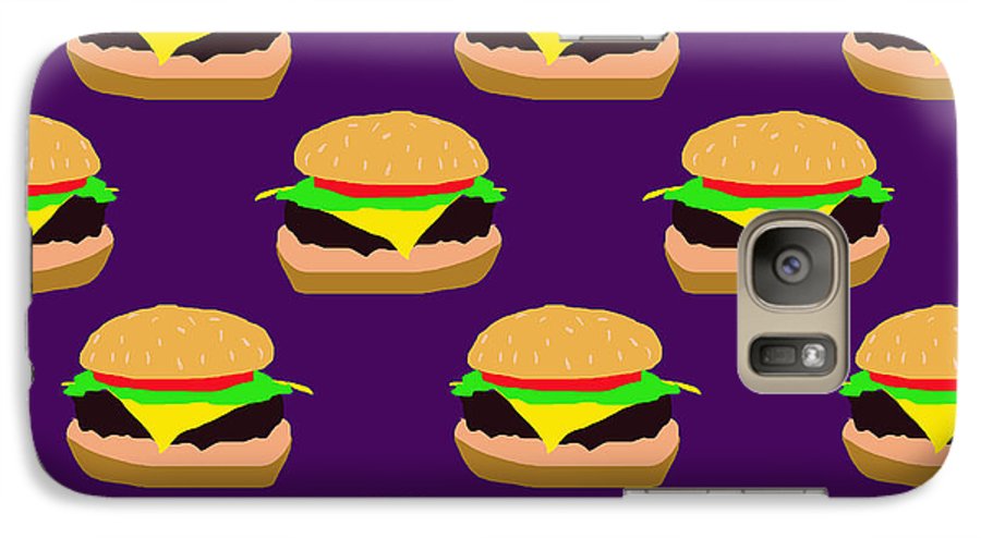 Burger Pattern - Phone Case