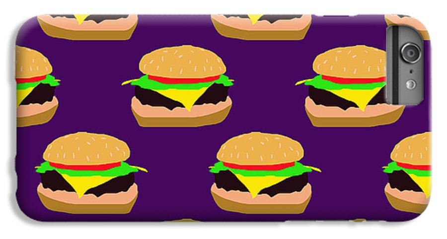 Burger Pattern - Phone Case