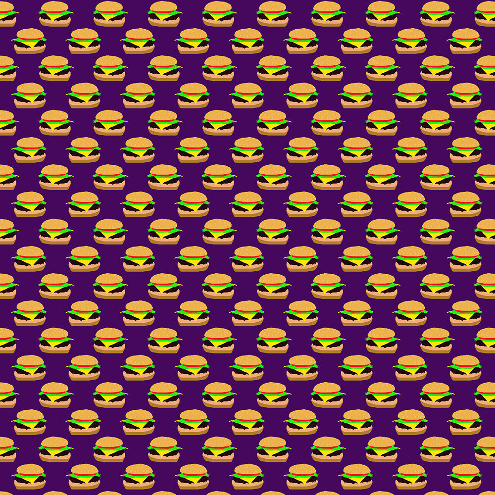 Burger Pattern Digital Image Download