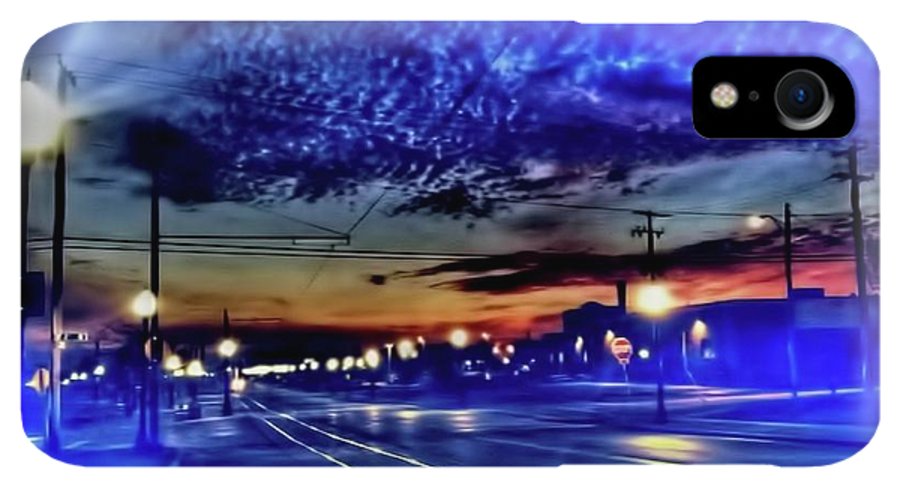 Bus Stop Sunrise - Phone Case