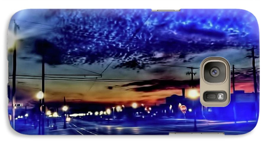 Bus Stop Sunrise - Phone Case