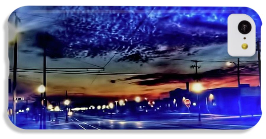 Bus Stop Sunrise - Phone Case