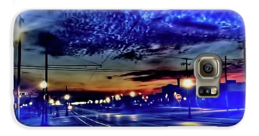 Bus Stop Sunrise - Phone Case