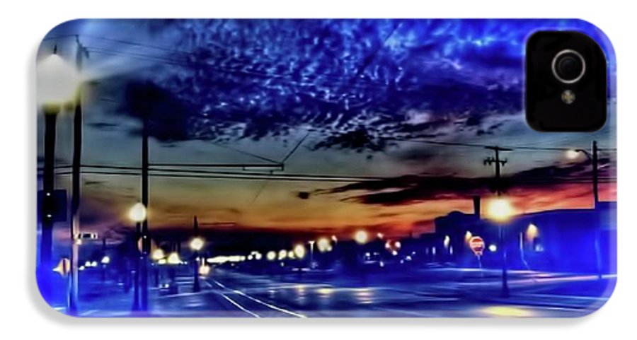 Bus Stop Sunrise - Phone Case