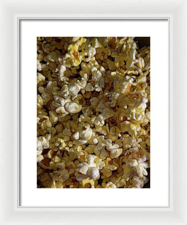 Buttered Popcorn - Framed Print