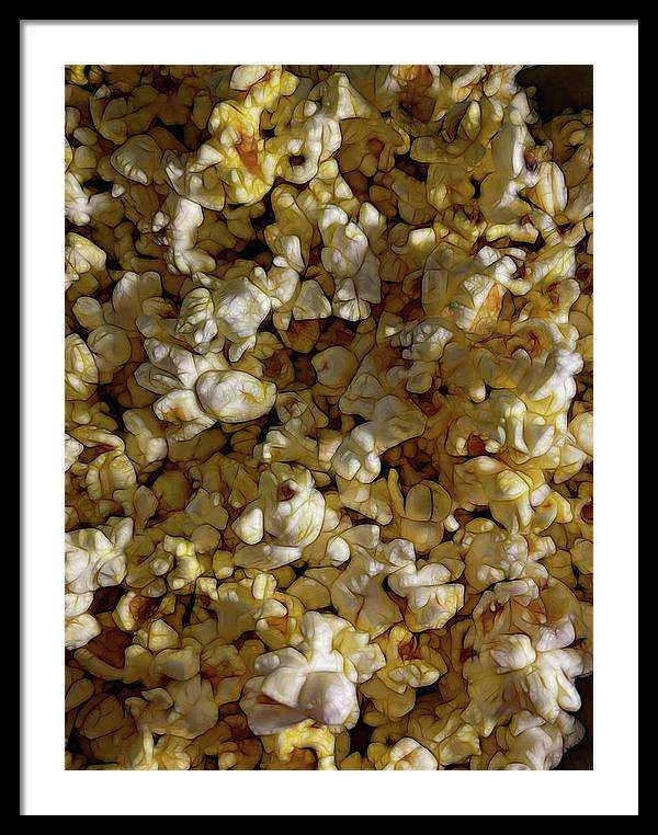 Buttered Popcorn - Framed Print