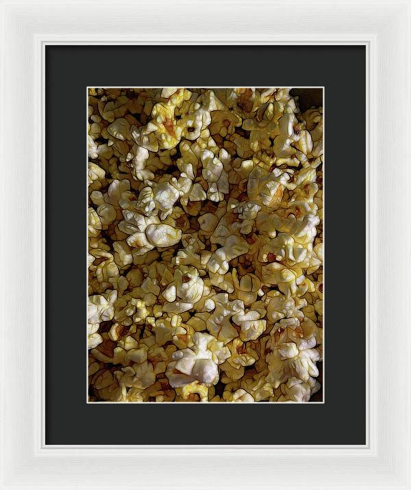 Buttered Popcorn - Framed Print