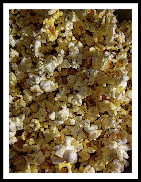 Buttered Popcorn - Framed Print