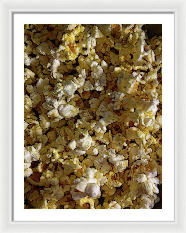 Buttered Popcorn - Framed Print