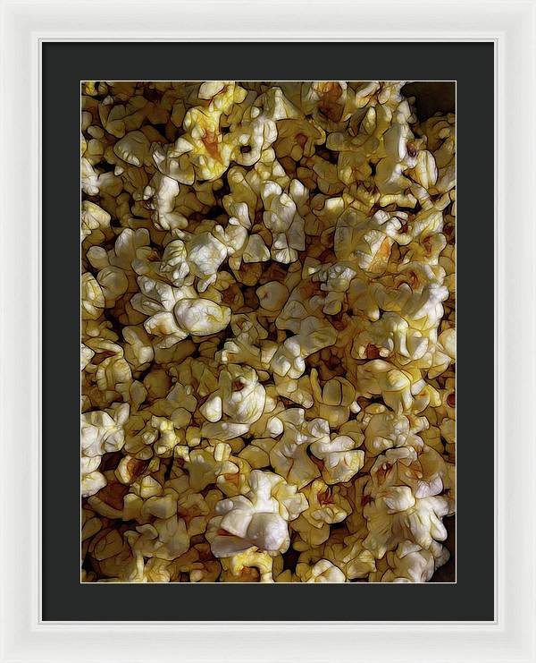 Buttered Popcorn - Framed Print