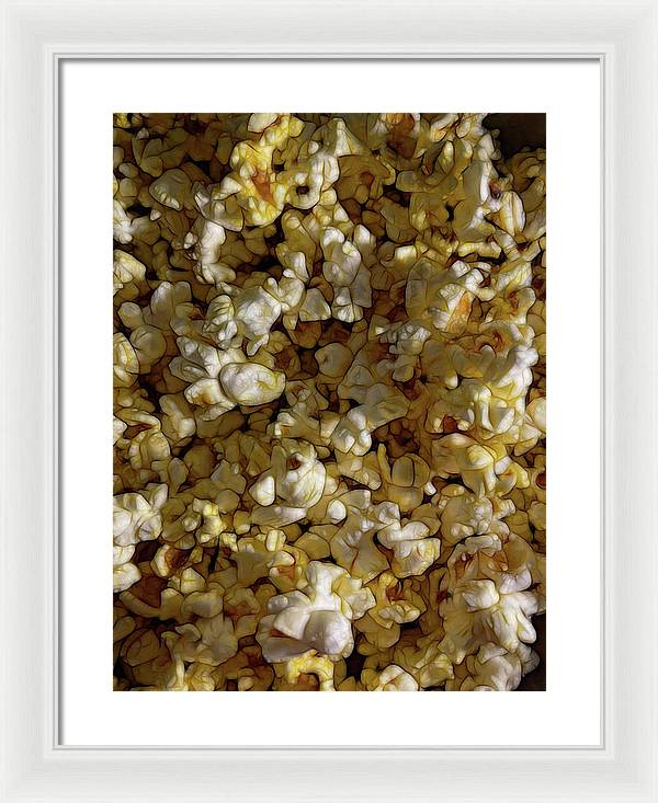 Buttered Popcorn - Framed Print