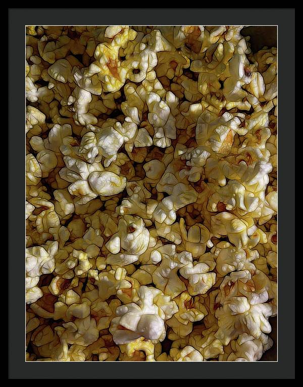 Buttered Popcorn - Framed Print