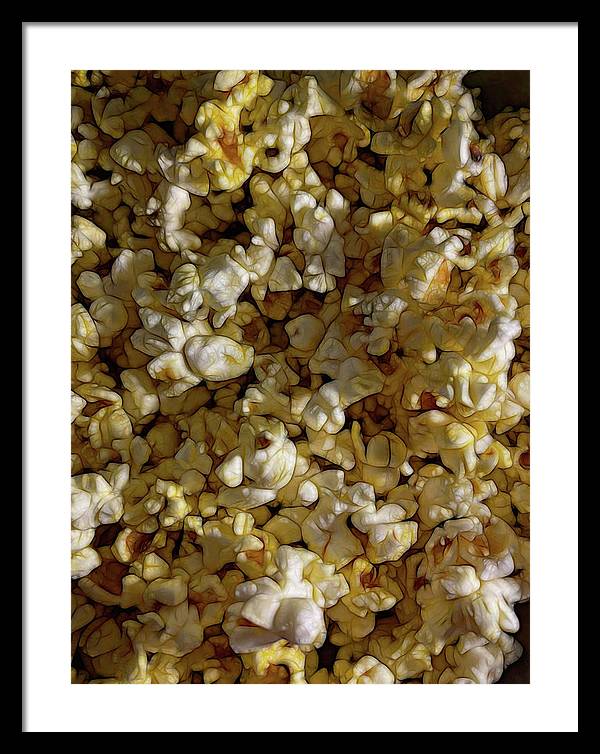 Buttered Popcorn - Framed Print