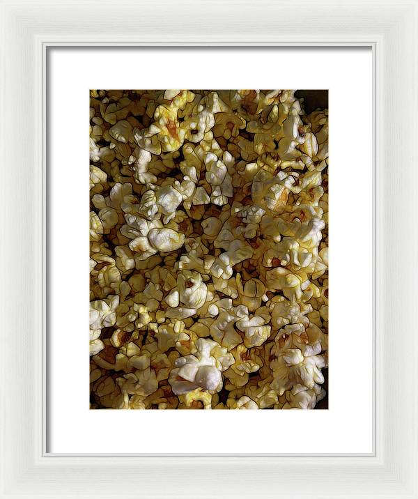 Buttered Popcorn - Framed Print