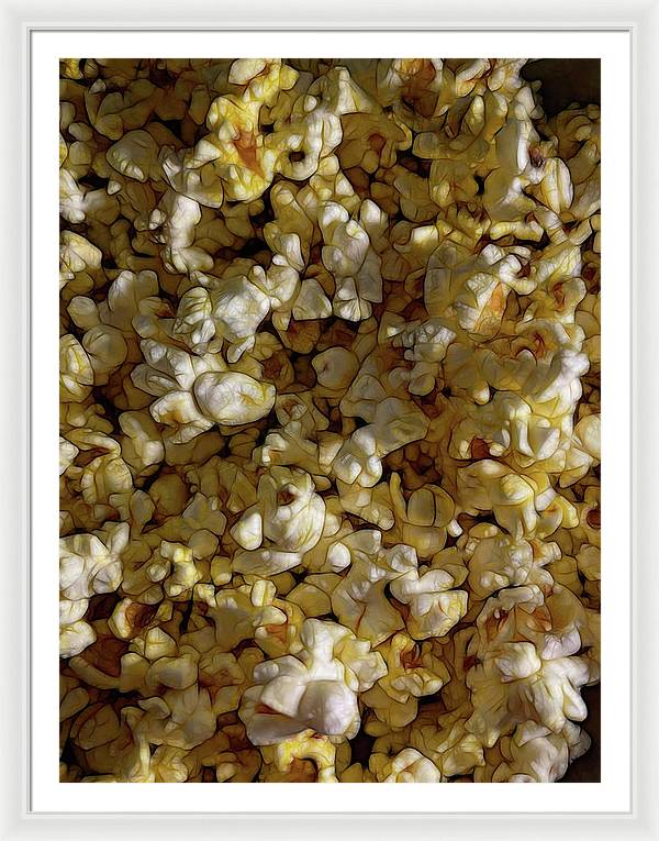 Buttered Popcorn - Framed Print