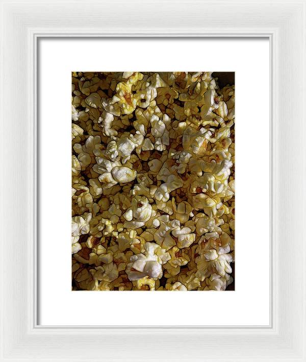 Buttered Popcorn - Framed Print