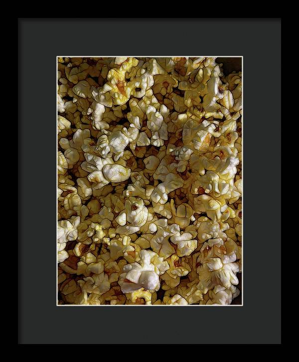 Buttered Popcorn - Framed Print