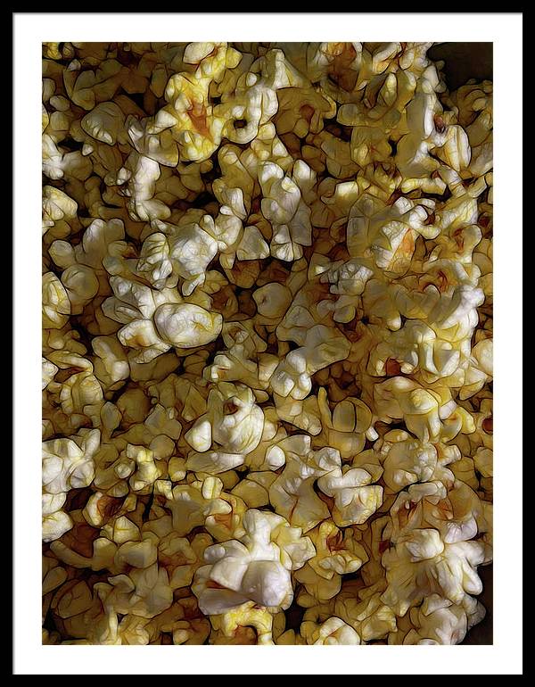 Buttered Popcorn - Framed Print