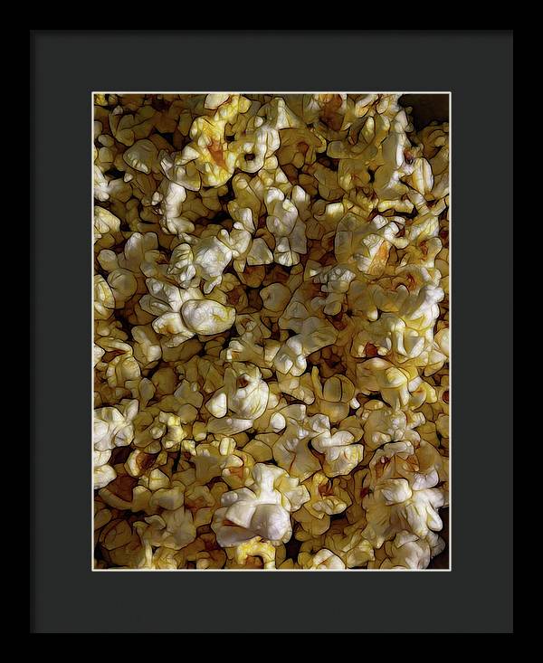 Buttered Popcorn - Framed Print