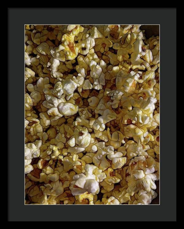 Buttered Popcorn - Framed Print