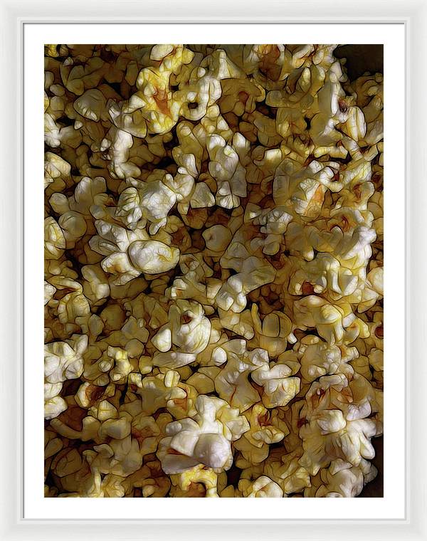 Buttered Popcorn - Framed Print