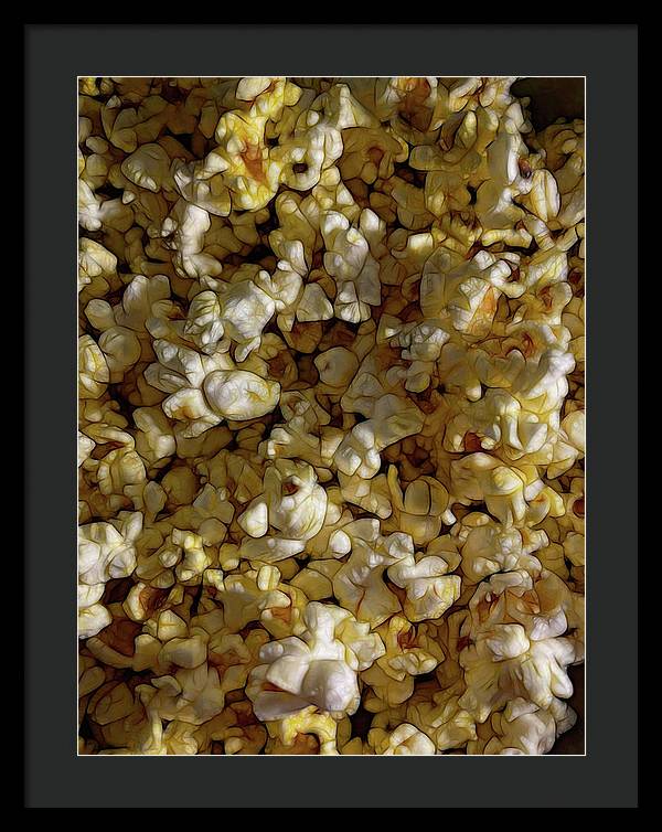 Buttered Popcorn - Framed Print