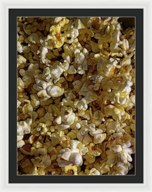 Buttered Popcorn - Framed Print