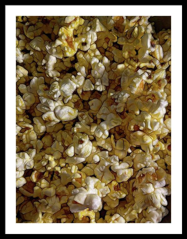 Buttered Popcorn - Framed Print