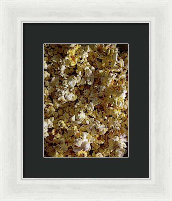 Buttered Popcorn - Framed Print