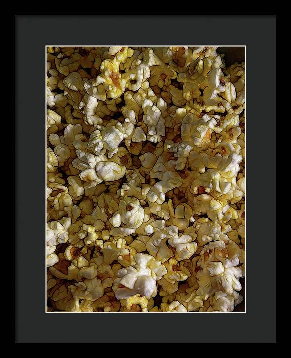 Buttered Popcorn - Framed Print