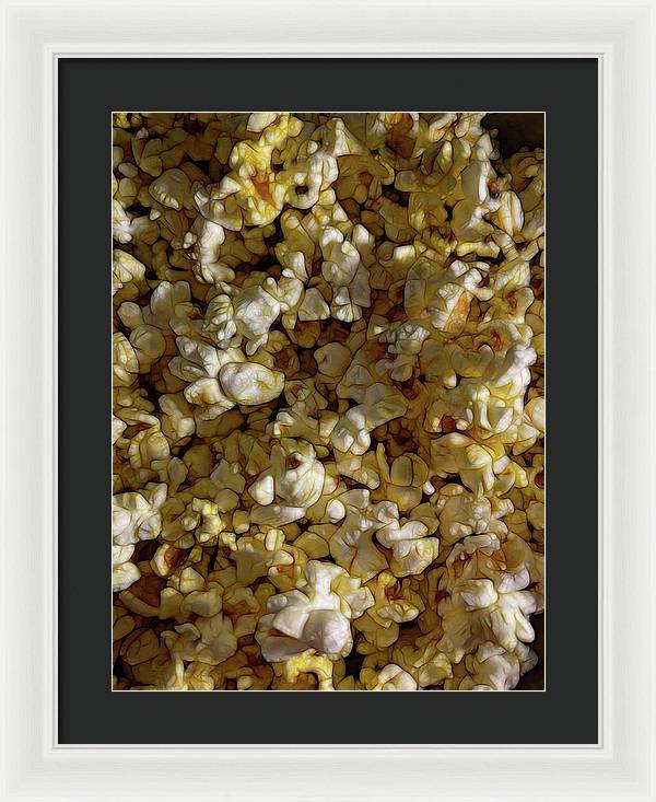 Buttered Popcorn - Framed Print