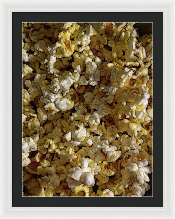 Buttered Popcorn - Framed Print